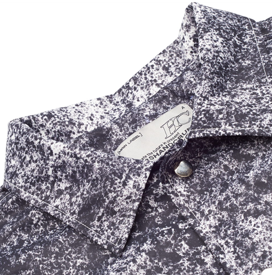 Harsh and Cruel Spray Paint Cross Jacket