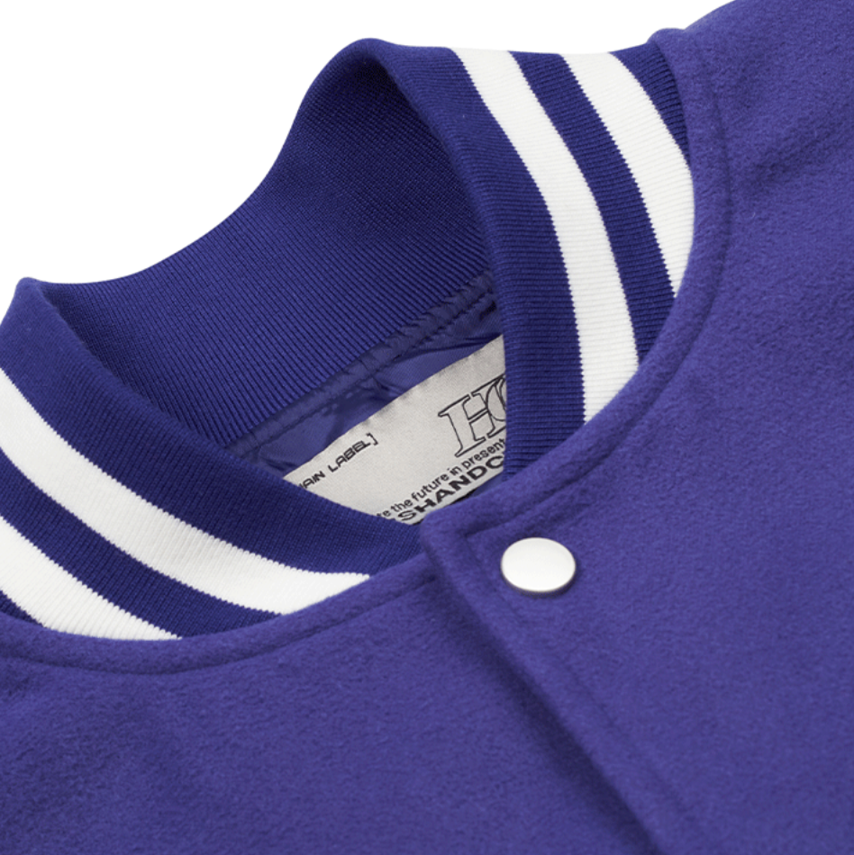 Harsh and Cruel Bouquet Of White Roses Varsity Jacket