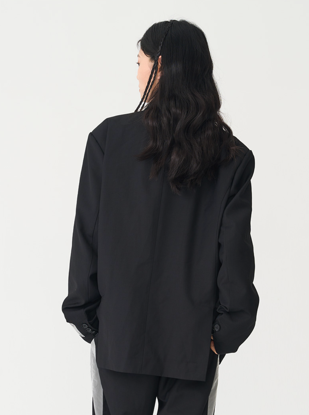 Harsh and Cruel Deconstructed Lock Blazer