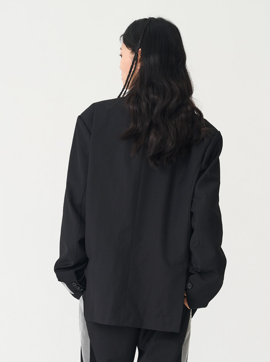 Harsh and Cruel Deconstructed Lock Blazer