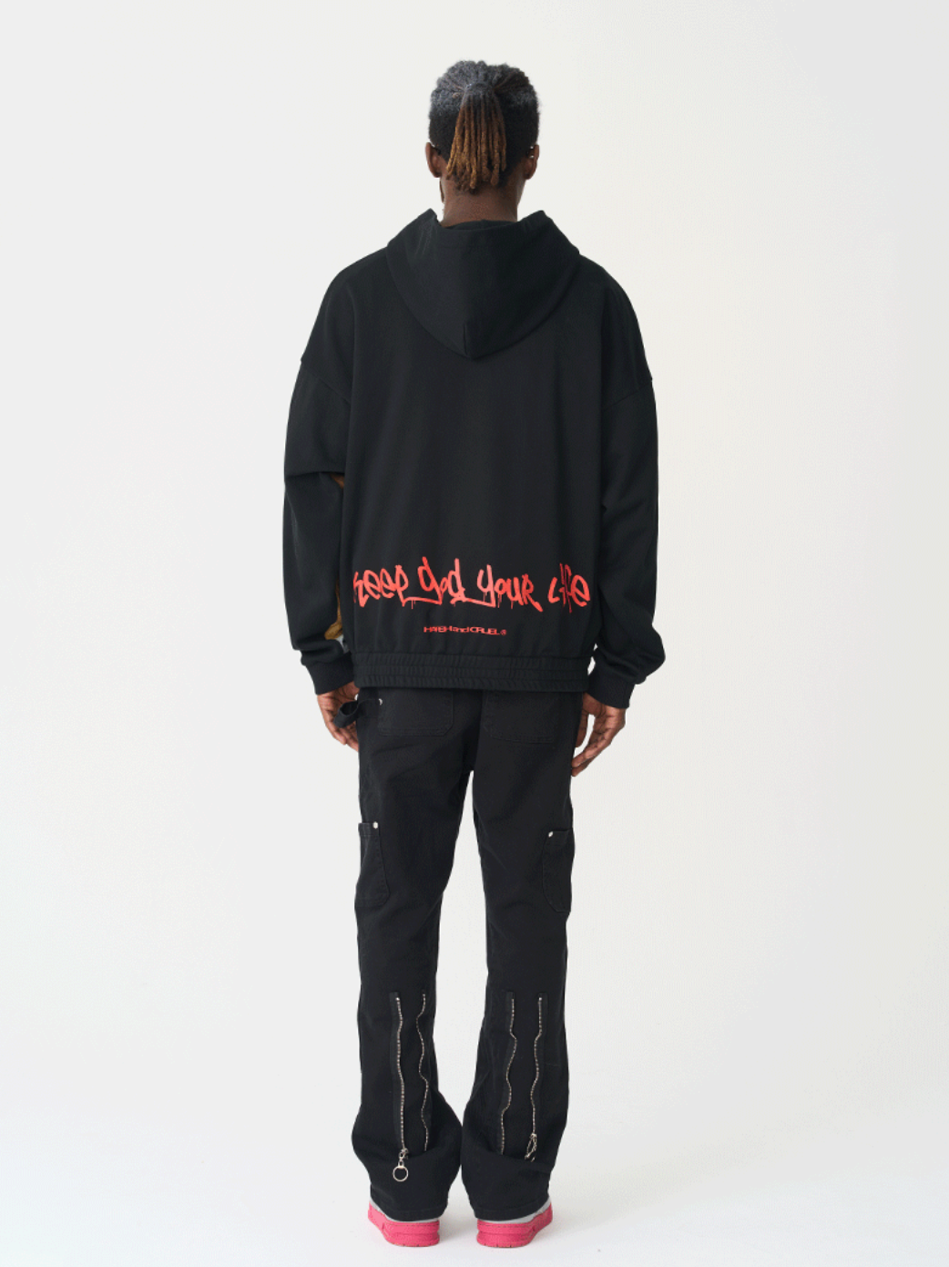 Harsh and Cruel The Girl With The Pearl Earring Printed Hoodie