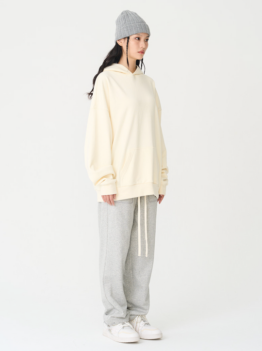 Harsh and Cruel Handpainted Flowers Ring Printed Hoodie