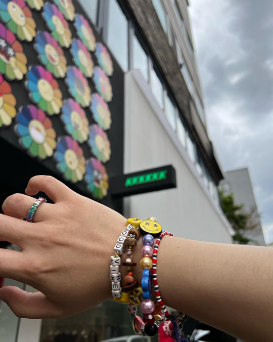 SALUTE SRD & KKKKKK Multi Color Blossom Bracelet