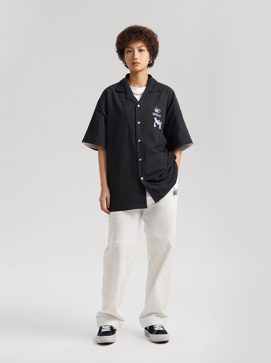 VOTE Leave Me Alone Cuban Shirt