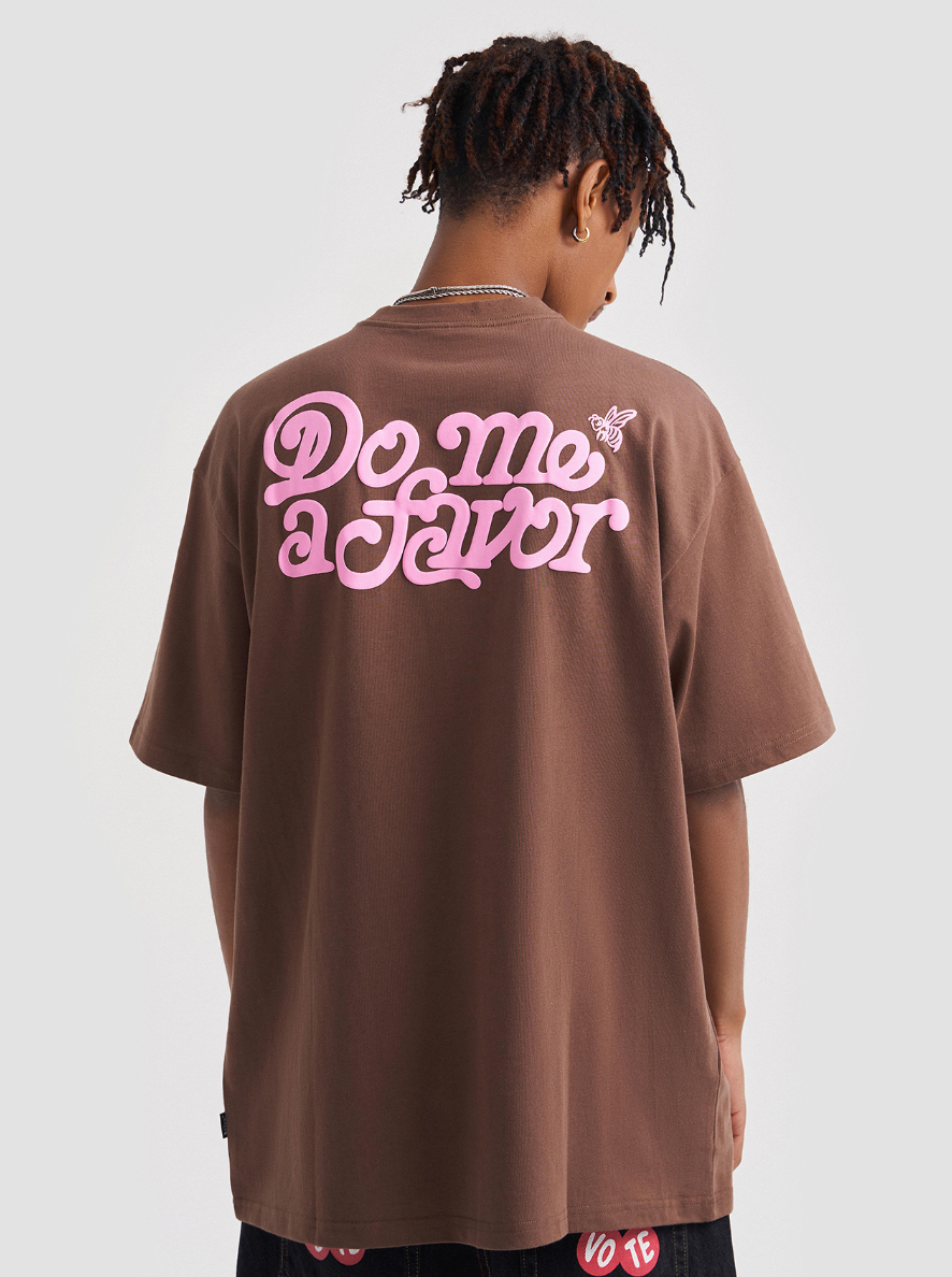 VOTE Do Me A Favor Slogan Tee