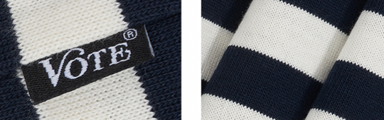 VOTE Stripe Printing Tee