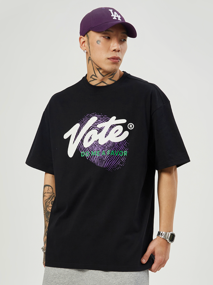 VOTE Finger Print Tee