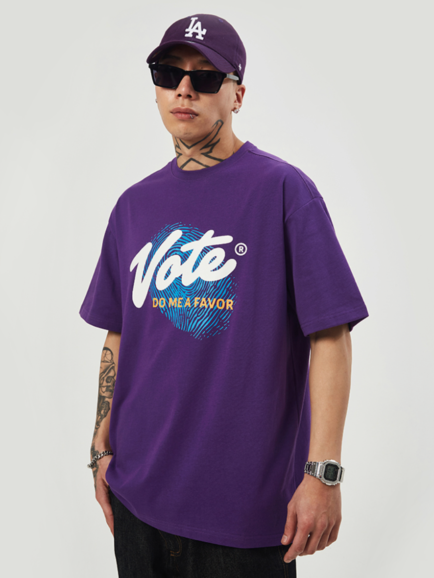 VOTE Finger Print Tee