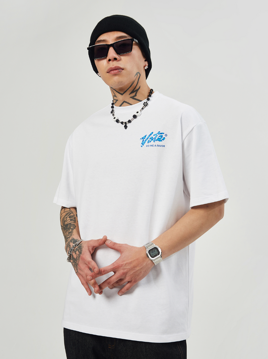 VOTE Multi Color Leopard Grain Tee