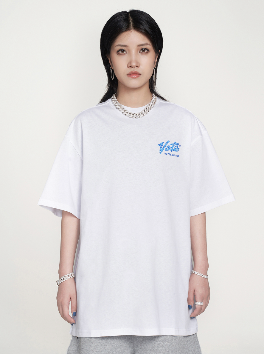 VOTE Multi Color Leopard Grain Tee