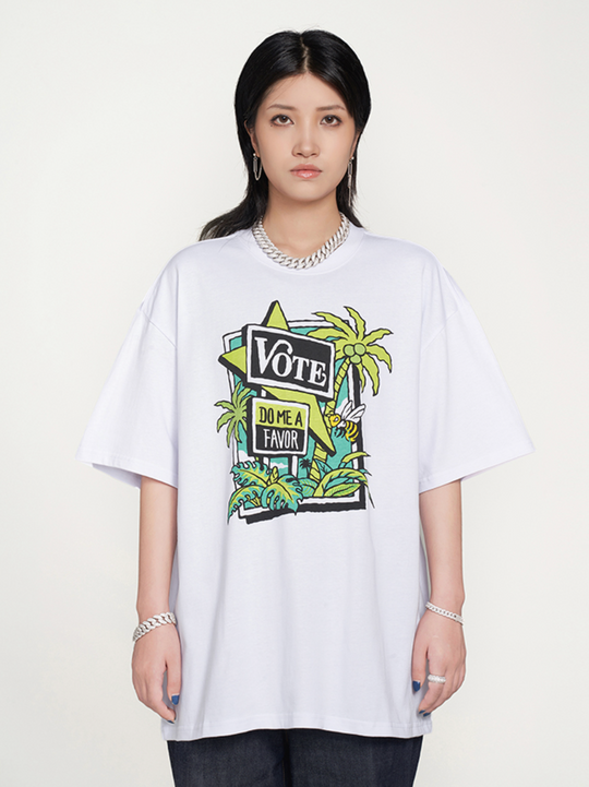 VOTE California Coconut Logo Tee