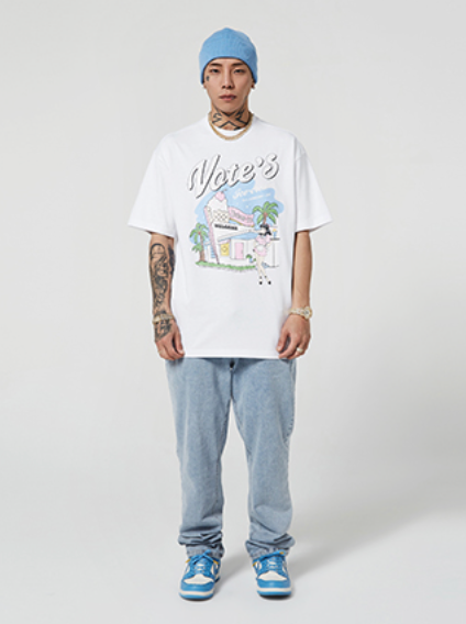 VOTE Ice Cream Shop Printing Tee