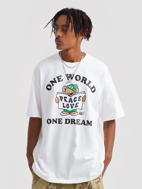 VOTE One World One Dream Bear Tee