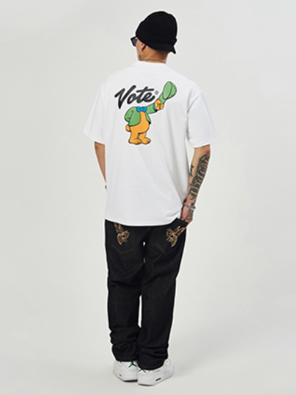 VOTE Bear Printing Tee