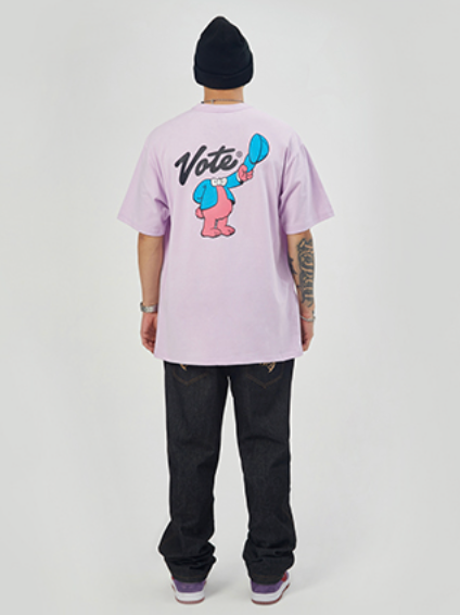 VOTE Bear Printing Tee