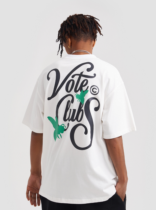 VOTE Clubs Handwritten Swash Logo Tee