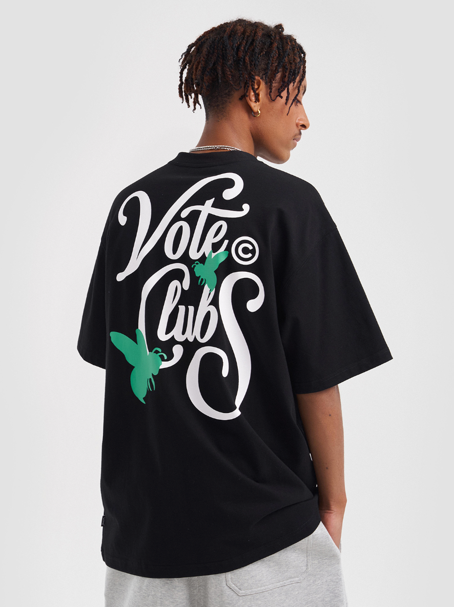 VOTE Clubs Handwritten Swash Logo Tee