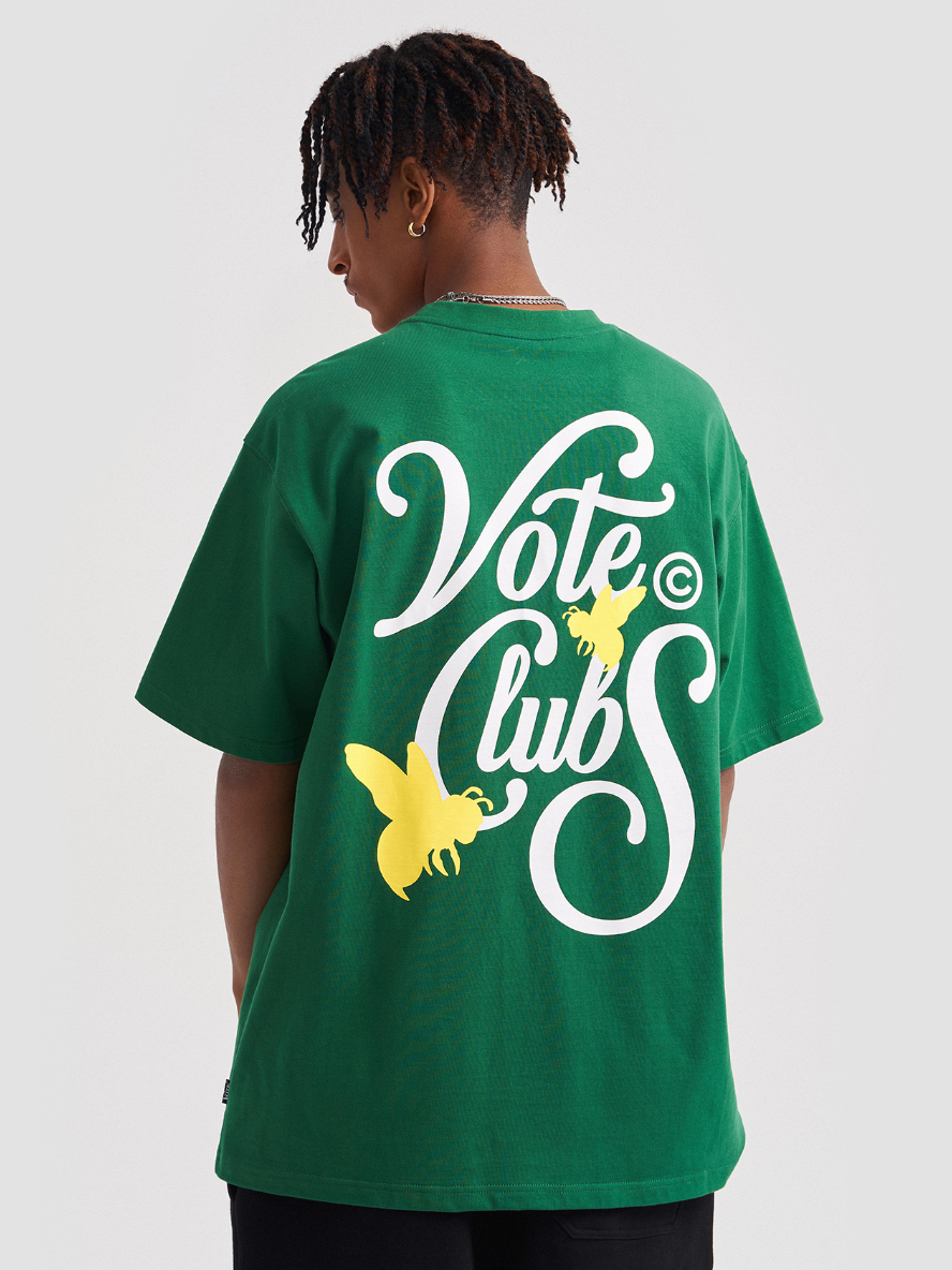 VOTE Clubs Handwritten Swash Logo Tee