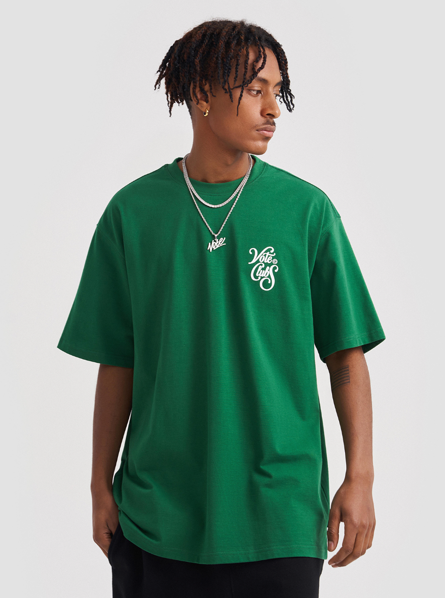 VOTE Clubs Handwritten Swash Logo Tee
