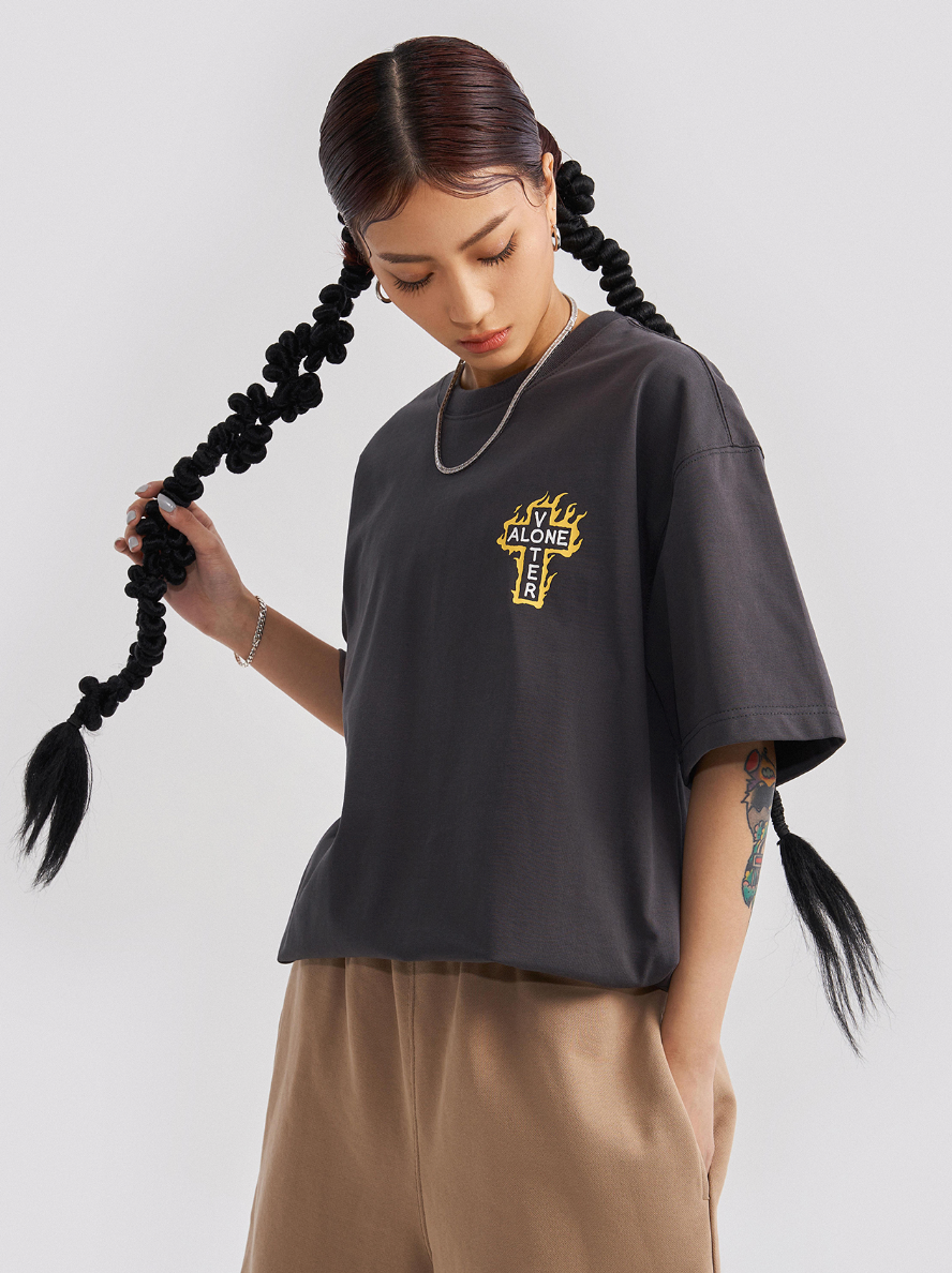 VOTE Flame Cross Tee
