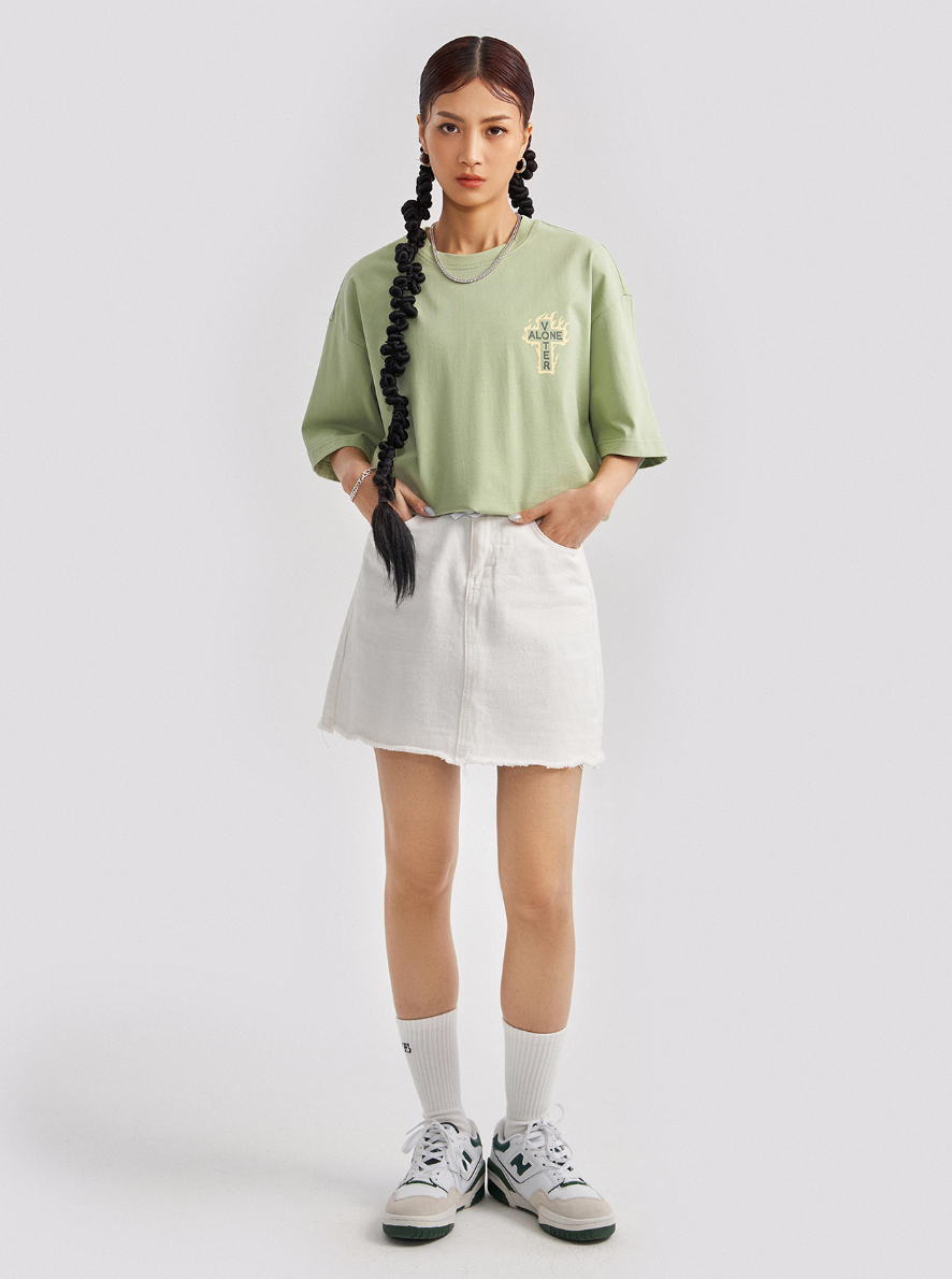 VOTE Flame Cross Tee