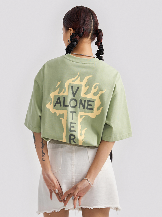 VOTE Flame Cross Tee