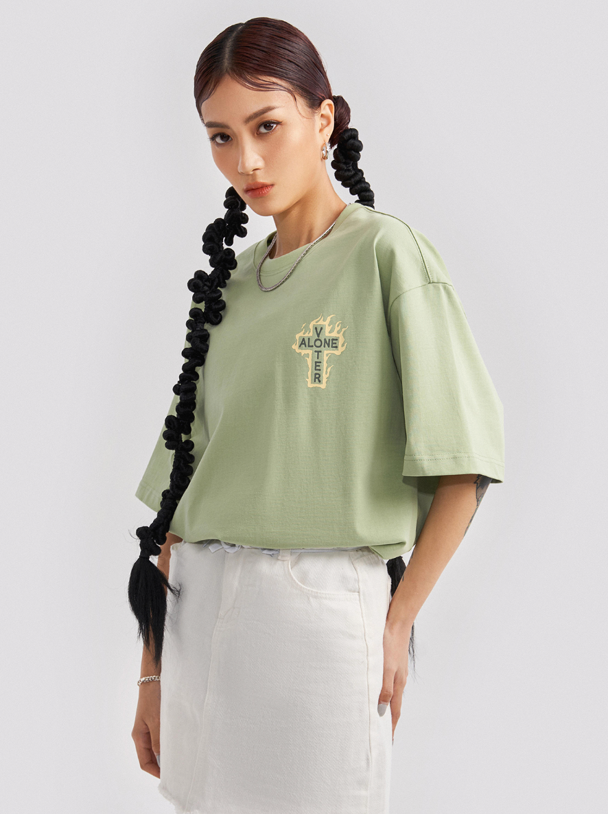 VOTE Flame Cross Tee