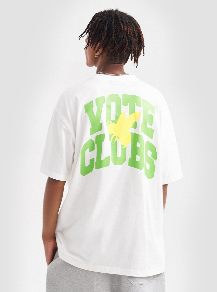 VOTE Clubs Foam Butterfly Basic Tee