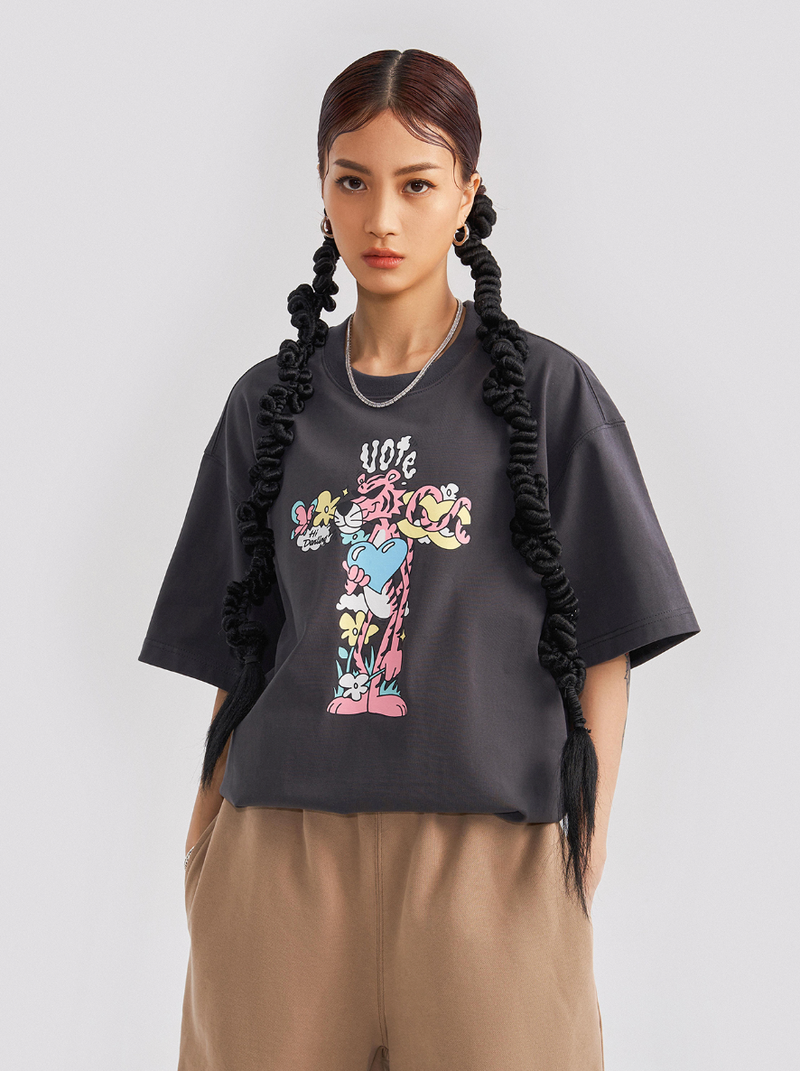 VOTE Pink Panther & Cross Tee