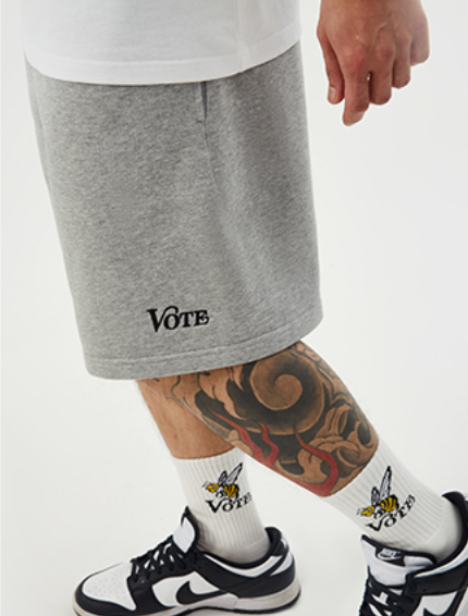 VOTE Paragraph Sweat Shorts