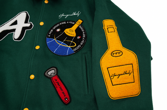 A Few Good Kids Rocket Collage Jacket