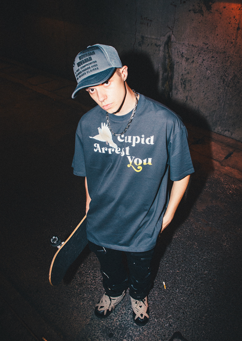 YADcrew White Cloud Dove Tee