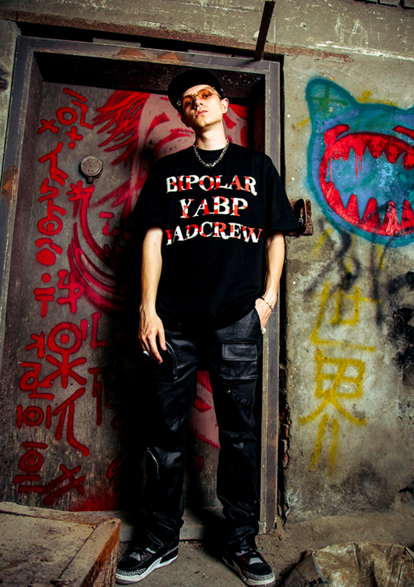 YADcrew X BIPOLAR Camouflage Tee