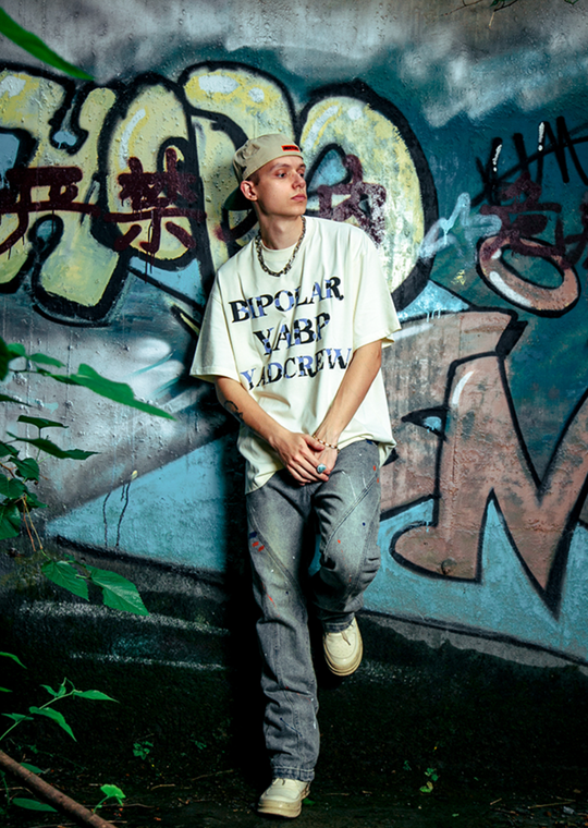 YADcrew X BIPOLAR Camouflage Tee