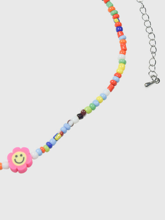AWE Colorful Rice Beads Beaded Necklace