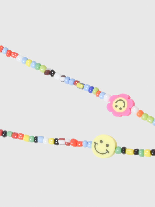 AWE Colorful Rice Beads Beaded Necklace