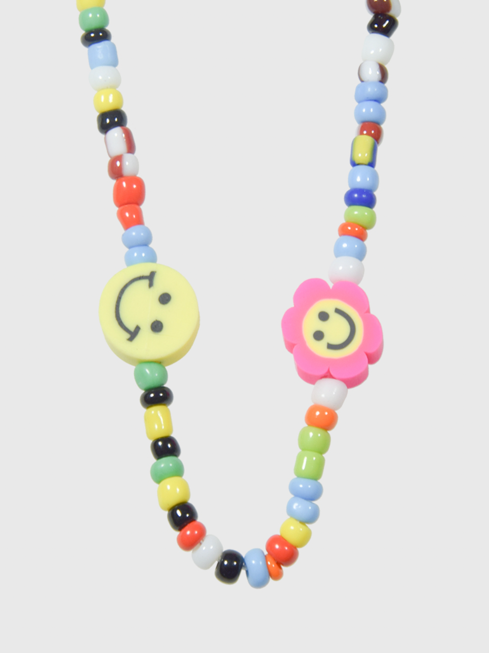 AWE Colorful Rice Beads Beaded Necklace