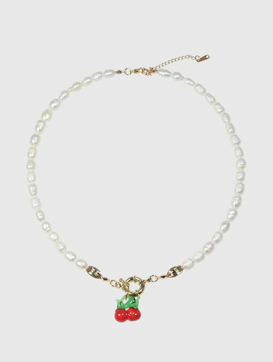 AWE Cherry Pearl Necklace