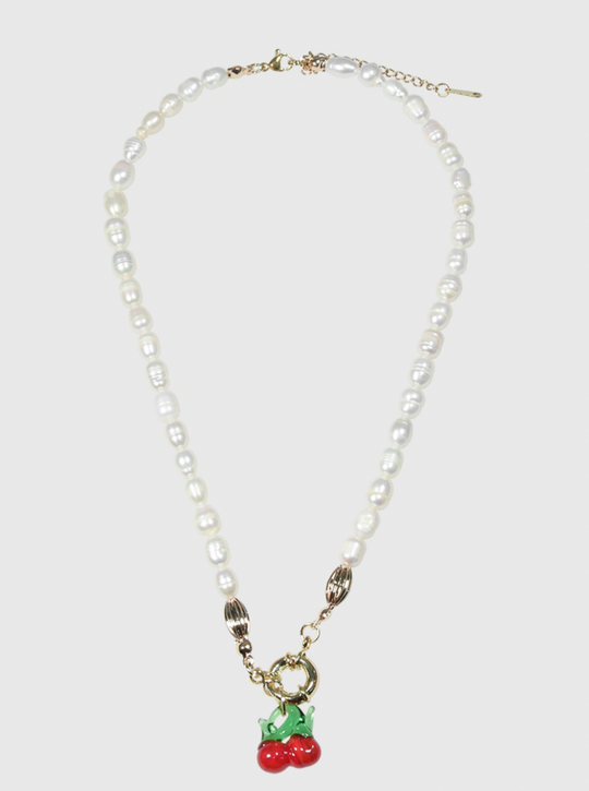 AWE Cherry Pearl Necklace