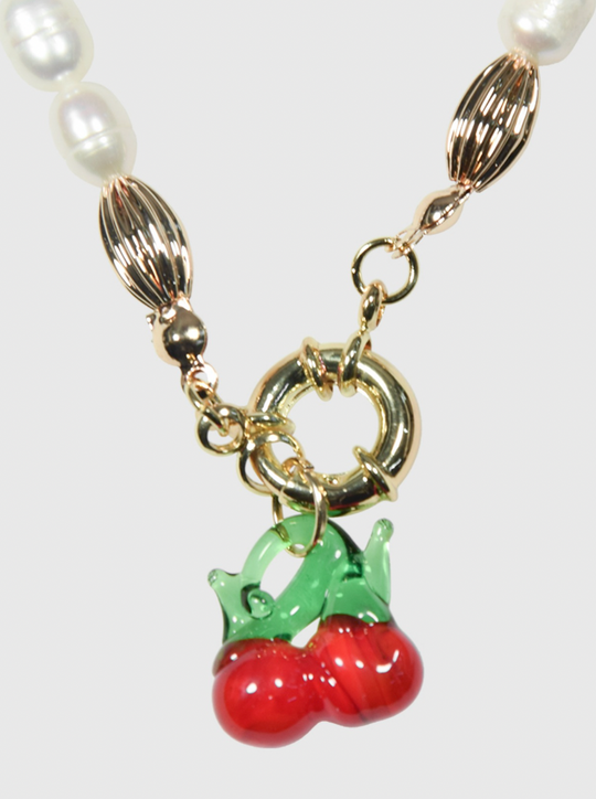 AWE Cherry Pearl Necklace