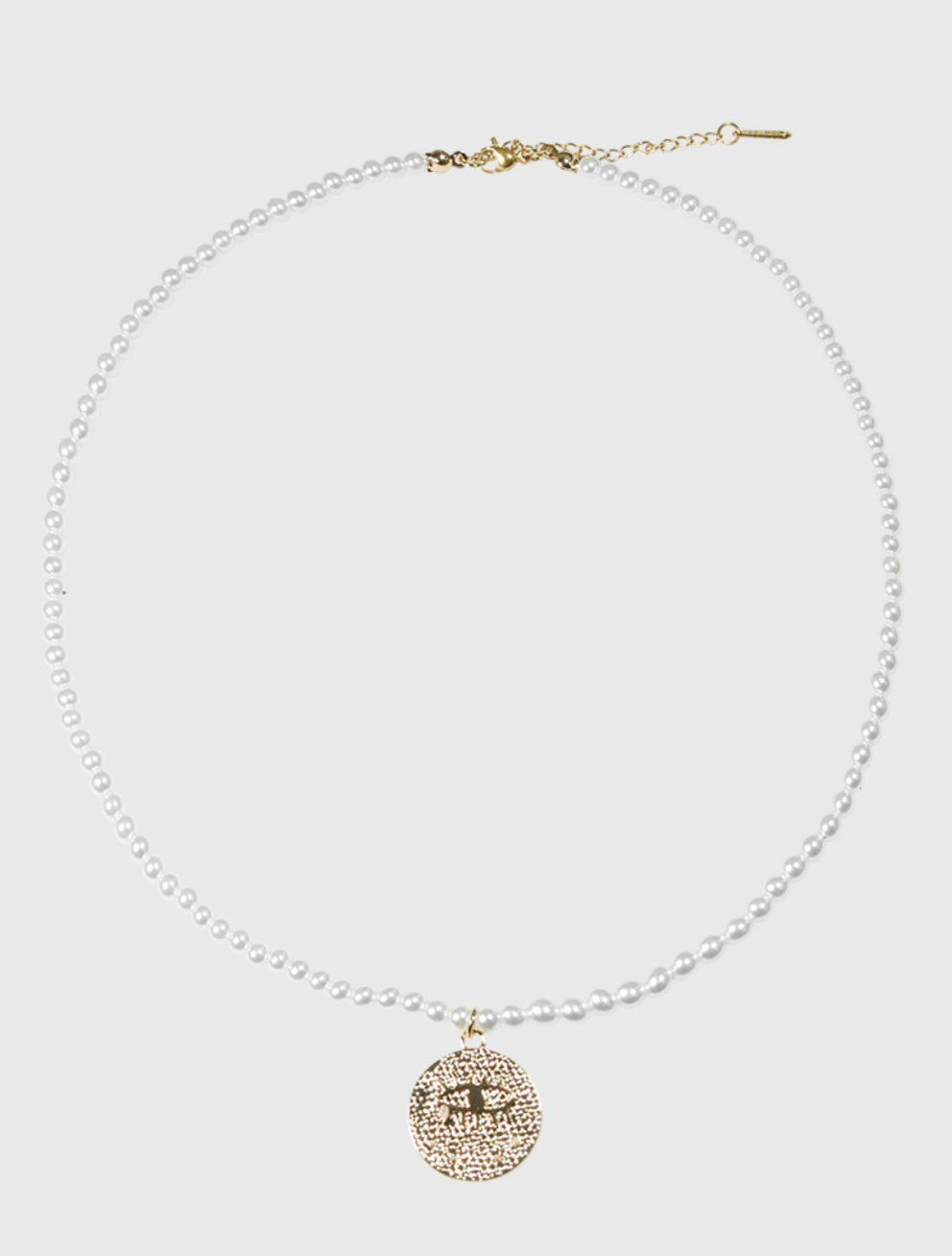 AWE Devil's Eye Pearl Necklace