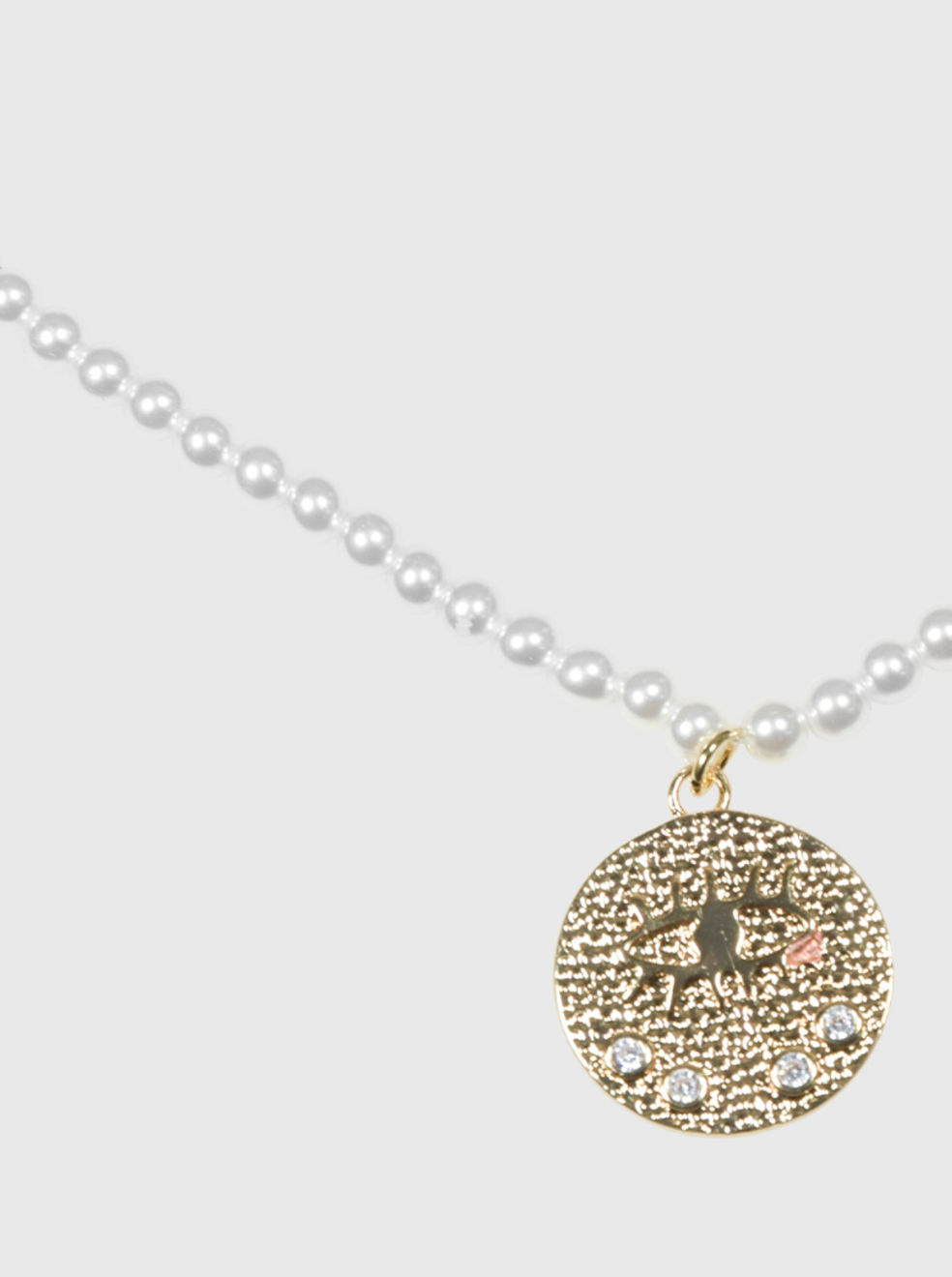 AWE Devil's Eye Pearl Necklace