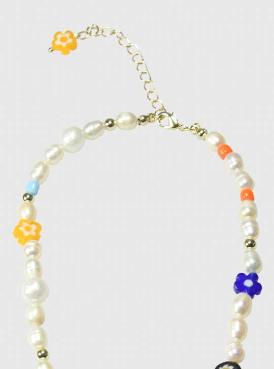 AWE Mushroom Flower Necklace