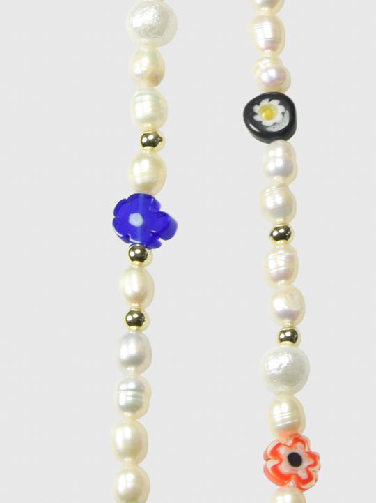 AWE Mushroom Flower Necklace