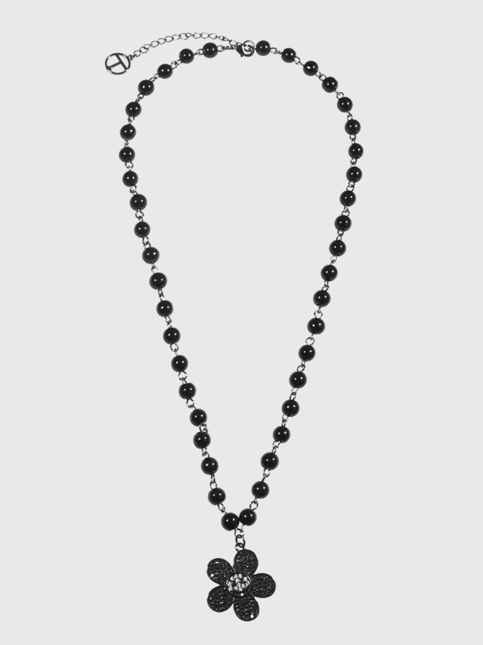 AWE Diamond Smiley Sunflower Necklace