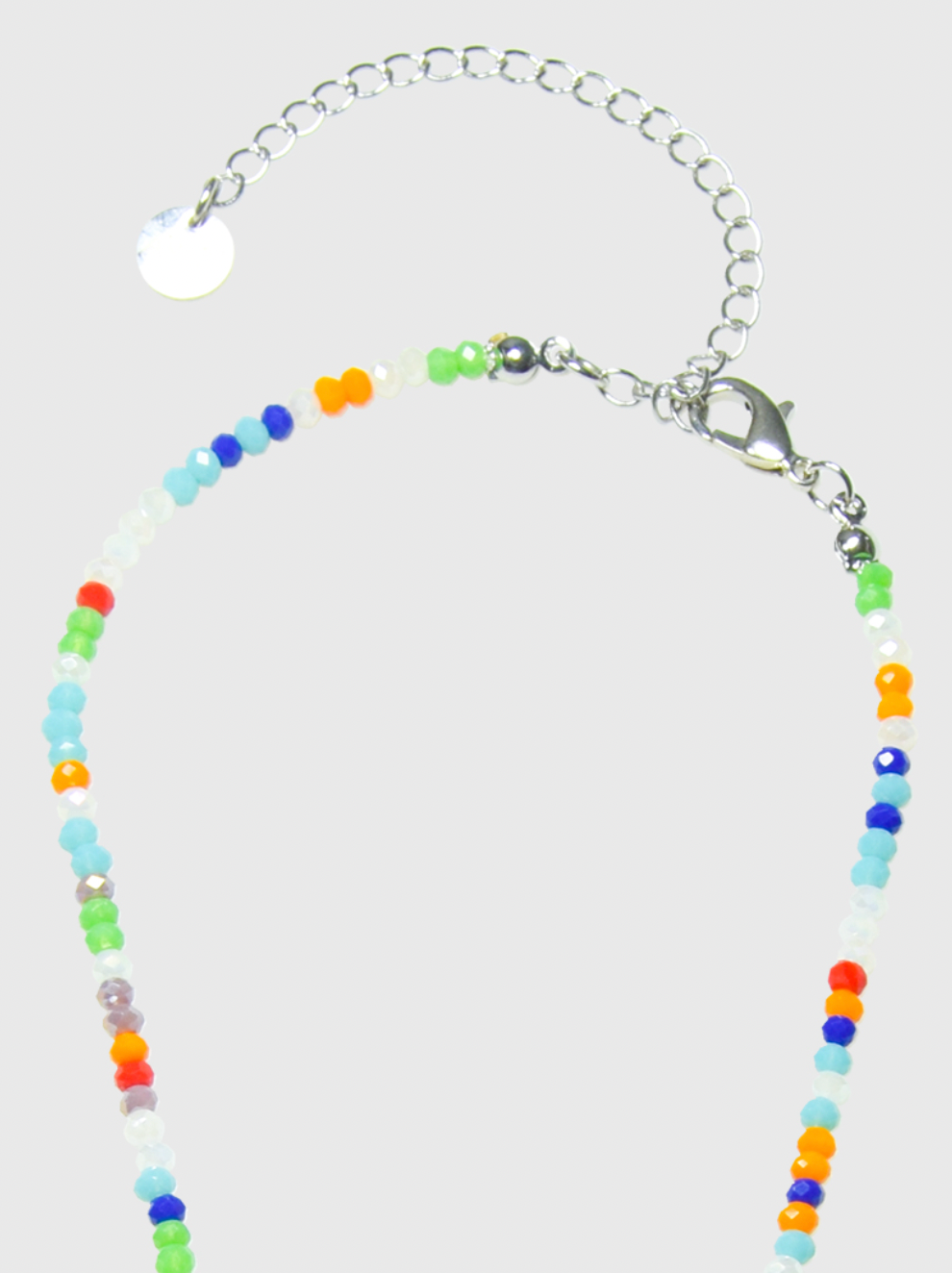 AWE Colored Small Crystal Necklace