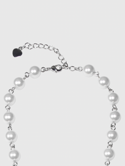 AWE Gemstone Love Pearl Necklace