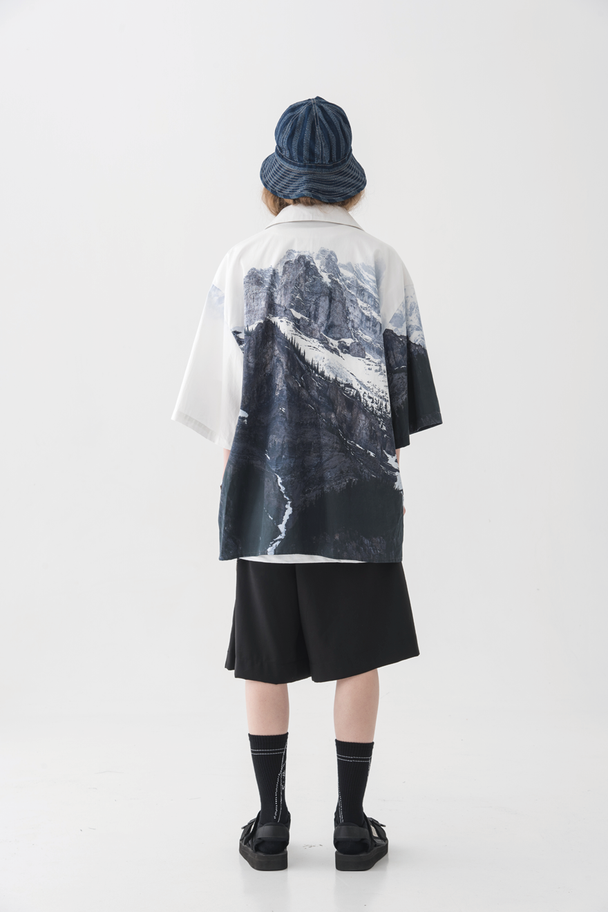 Harsh and Cruel Mountain Cuban Shirt