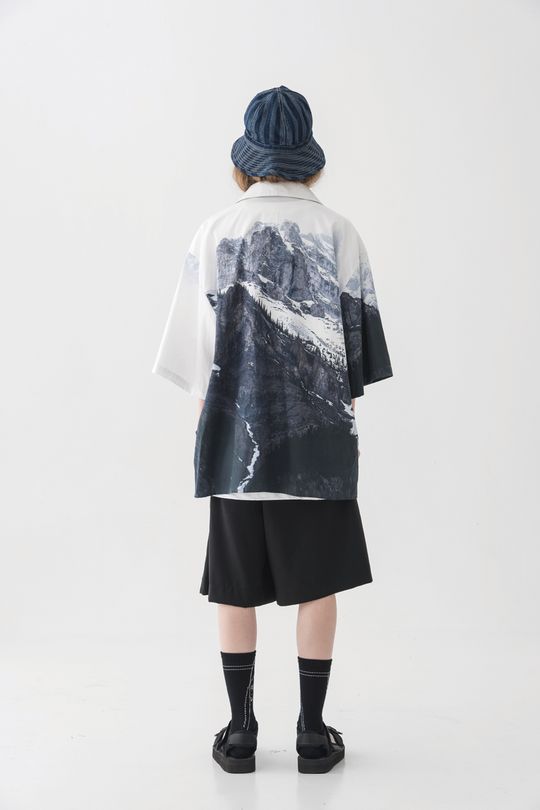 Harsh and Cruel Mountain Cuban Shirt