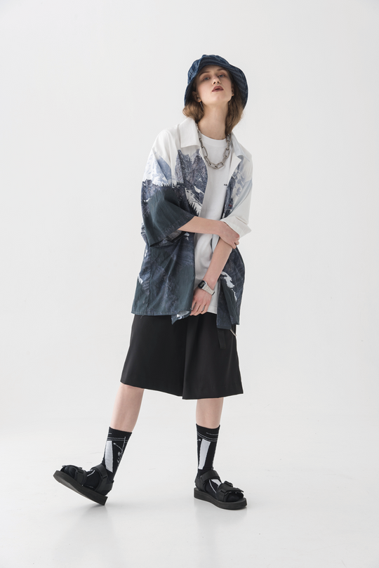 Harsh and Cruel Mountain Cuban Shirt